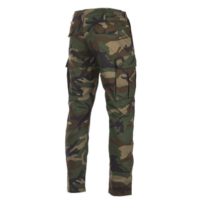 Pantalon US BDU Ripstop Slim Fit Camouflage - Pantalons Bas de treillis Quaerius