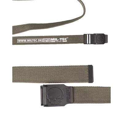 Ceinture Tête de Mort - Ceinture Mode Militaire Quaerius