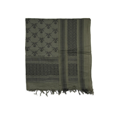 Echarpe Shemagh Crâne - Cheche Foulard Militaire Quaerius