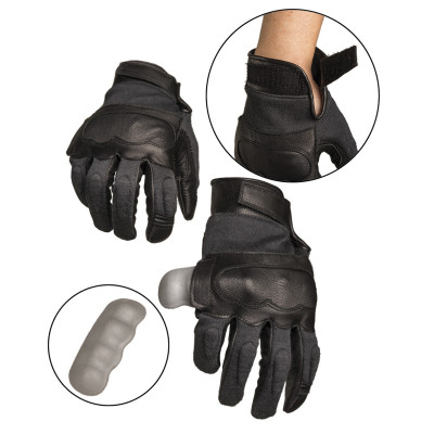 Gants Tactical Aramide et Cuir - Gants Cuir Professionnel Quaerius