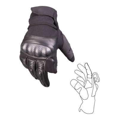 Gants Tactical en Cuir 2ème Génération - Gants Professionnel Quaerius