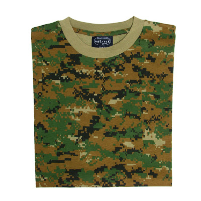 T-Shirt Camo Mil Tec - Tshirt Camouflage Quaerius